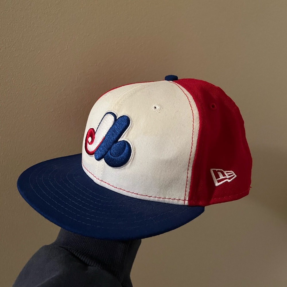 Vintage Montreal Expos 7 1/4 Flat brim hat